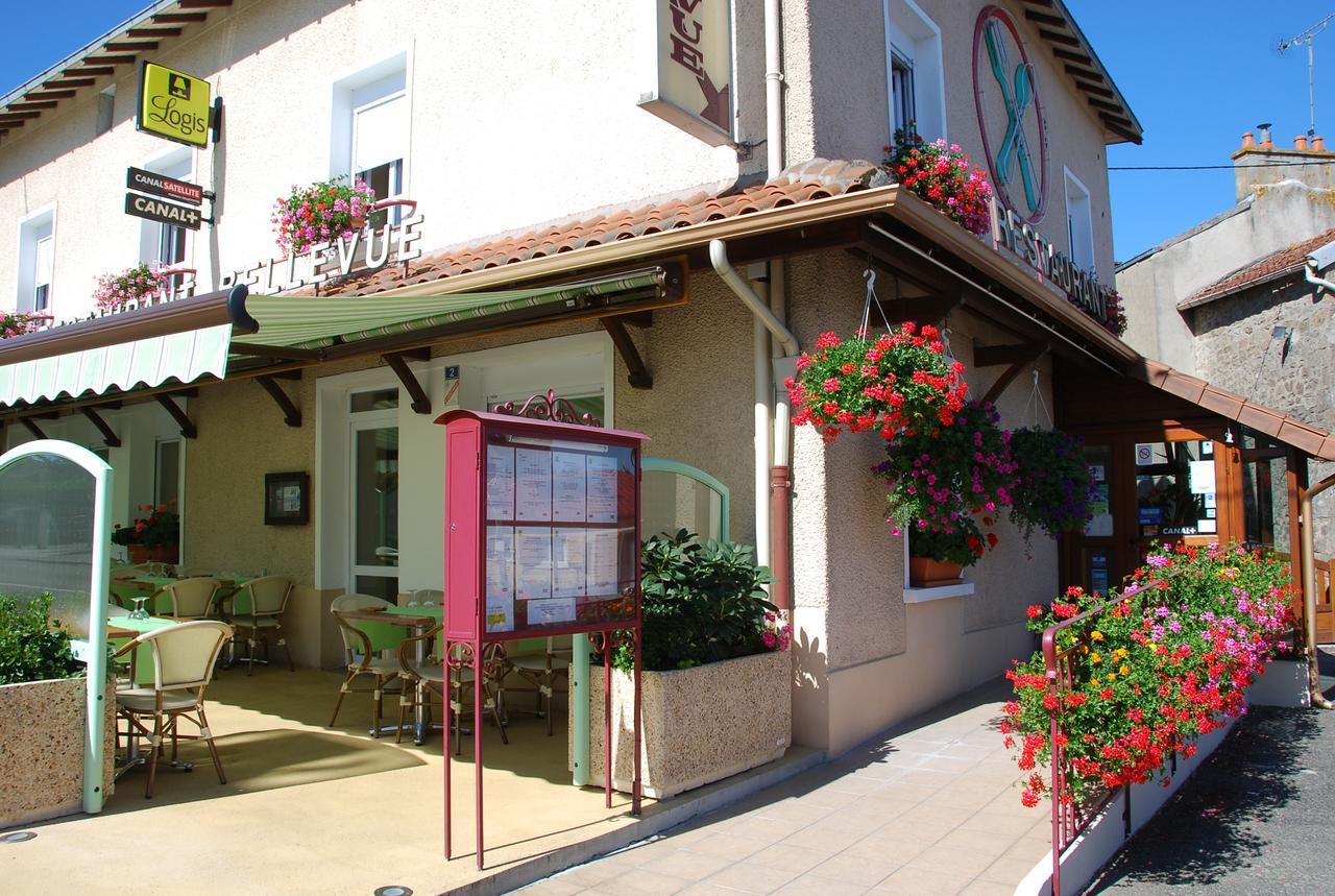 Logis Hotel Bellevue Bessines-sur-Gartempe Exterior foto
